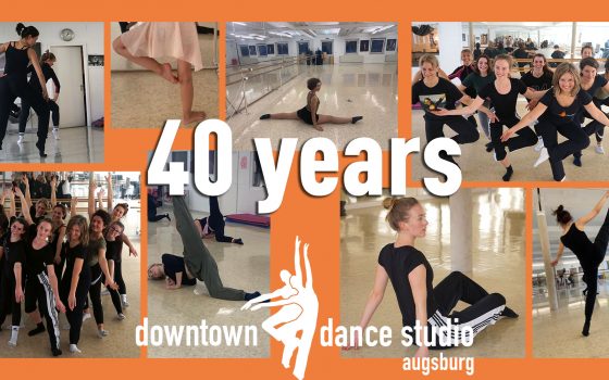 Jubiläumsshow: 40 years downtown dance studio augsburg